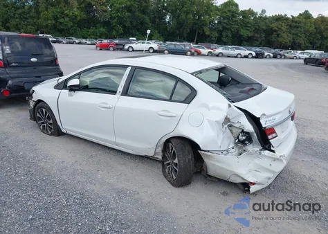 2013 Honda Civic Ex-L из США, поврежденный, VIN 19XFB2F99DE005734